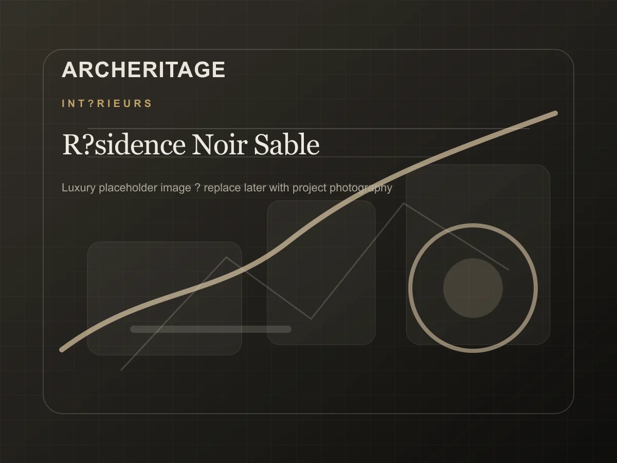 Salon intérieur premium avec matières minérales