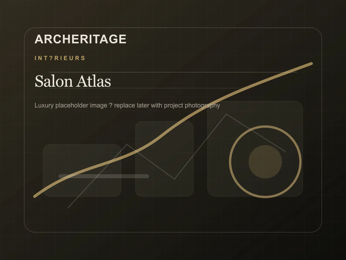 Salon intérieur chaleureux aux lignes épurées